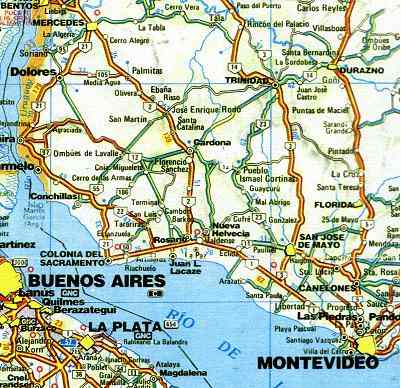 NUEVA PALMIRA, TIGRE, TERMAS, LANCHA, FRAY BENTOS, ESTANCIAS,ROU, rou