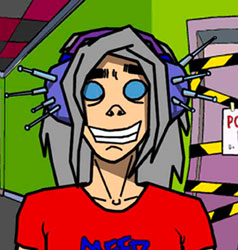 Look deeply into my eyes children... Conform. Consume. Obey...