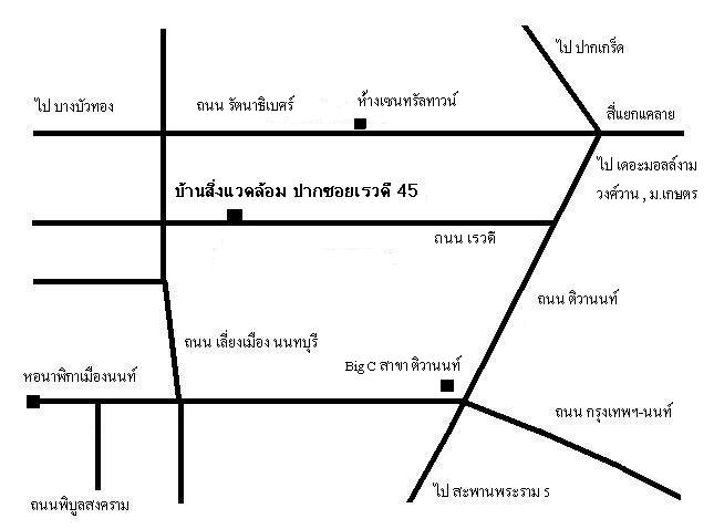 แผนที่เดินทางมาเรียนภาษาอังกฤษที่ Nui-English