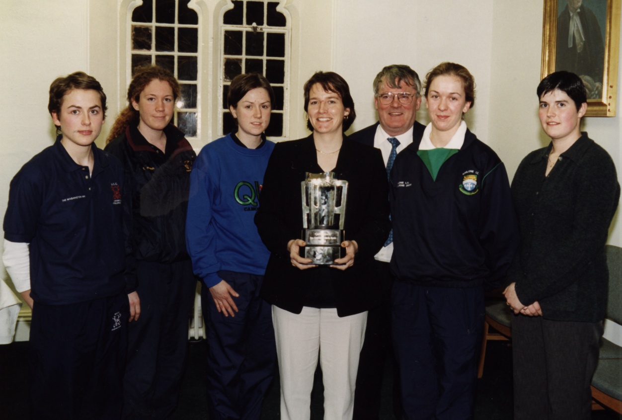 Team Captains gathering at launch of Ashbourne 1999, hosted by NUIG