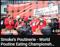 Smoke's poutinerie Eating championship Toronto