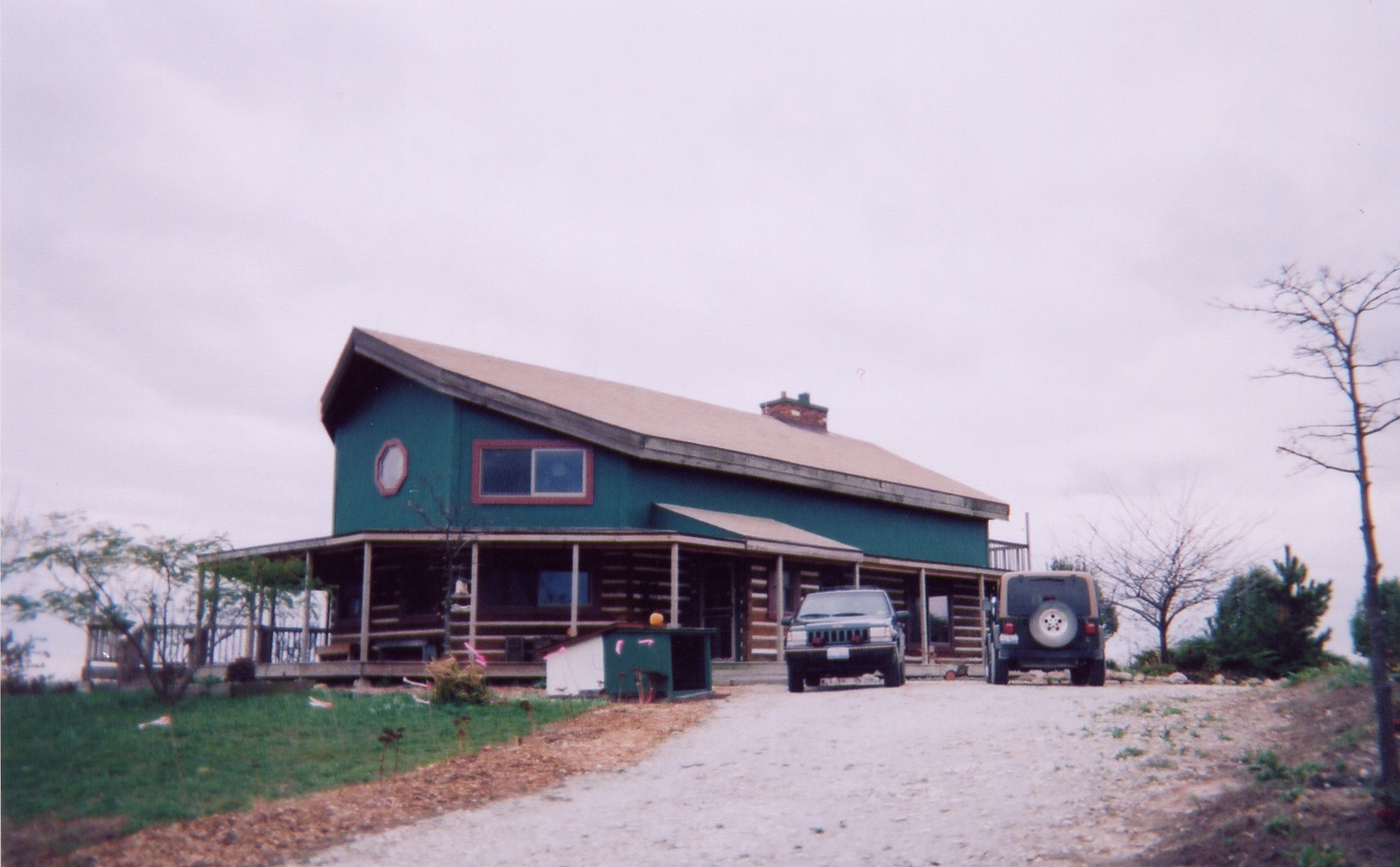 This is the North-East Corner of my house.
