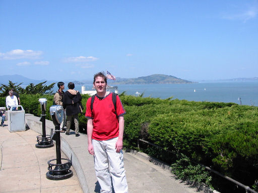 Me at Coit Tower, San Francisco, CA 2002