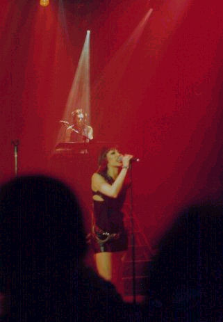 Saffron from Rebuplica singing on