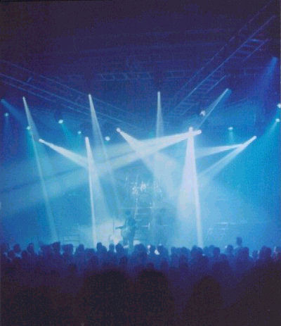 Gary Numan at Colston Hall...blue light