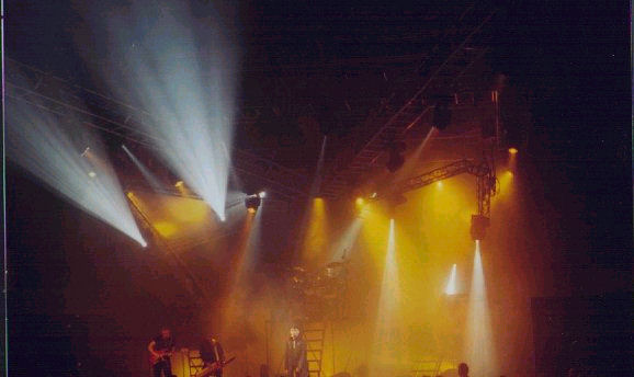 Gary Numan at Colston Hall...yellow lights