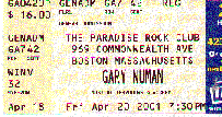 NumanBoy's Boston Ticket