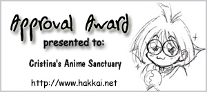 Approval Award from Naka-san's site ^___^