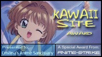 Kawaii Site Award from Hanz-niichan! ^___^