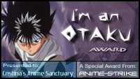 I'm an Otaku Award from Hanz-niichan! ^___^