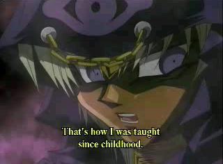 Yugi: They must not have taught you much...