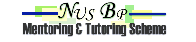 NUS BP Mentoring & Tutoring Scheme