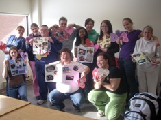 All done scrapbooking