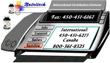 Nutriteck Contact Numbers
