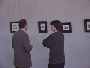 The exhibition of authoring miniatures of Vladimir Nuzhdin.