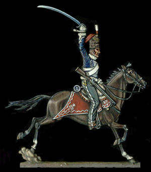 Private of 10th Hussar regiment England 1808