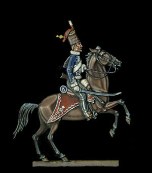 Private of 10th Hussar regiment England 1808