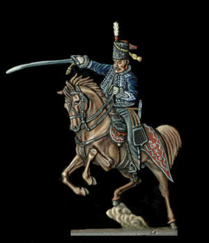 Officer of 10th Hussar regiment England 1808