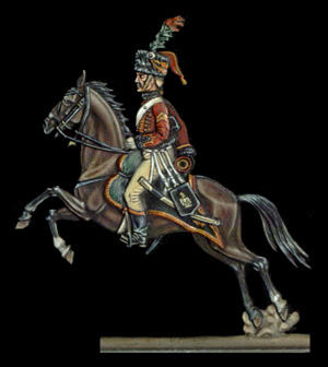 Chasseur of the Imperial Guard. France 1808