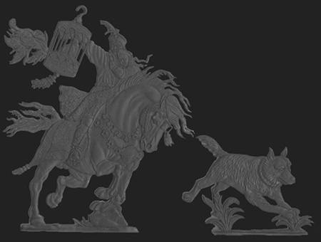"Ivan Tsarevich end grey wolf"