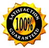 100% Satisfaction Guaranteed