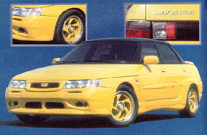 VAZ-21106 Yellow Shark