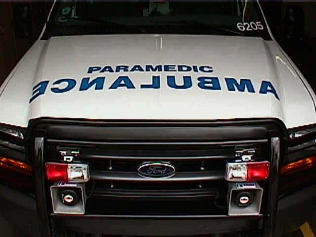4x4 Ambulance Front end picture
