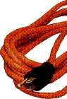 100 14/3 Round Orange Extension Cord