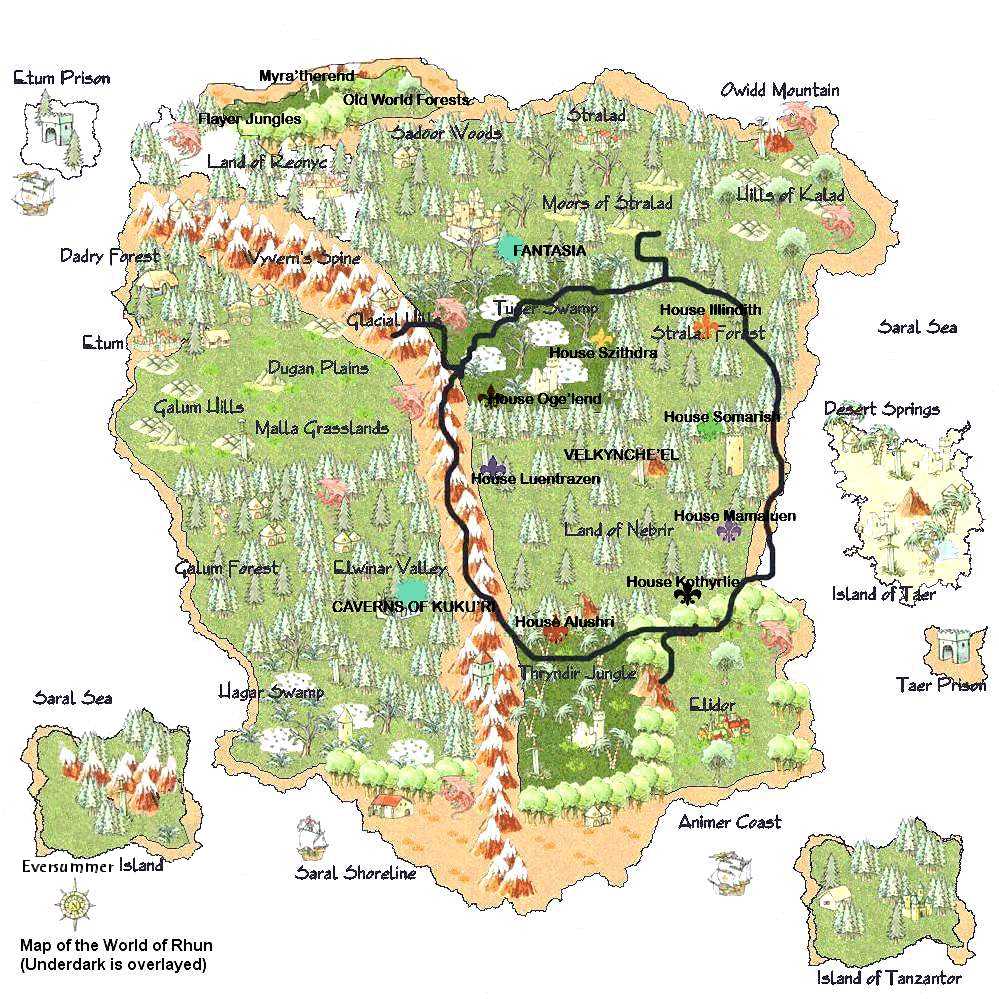 The Map of Rhun