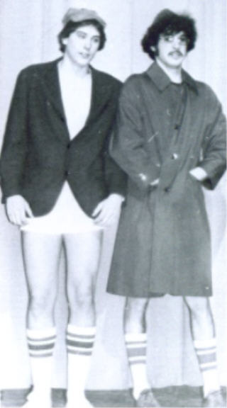 Bill Morgan & Eugene Prospero on Senior Slave Day
