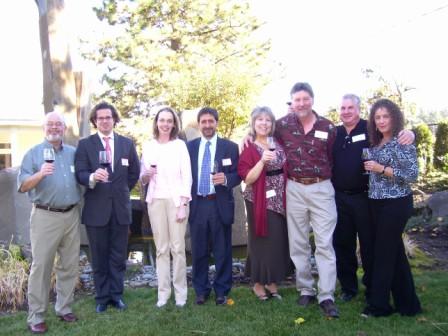 The Tasting Panel at an outing with the Southern Wine Group