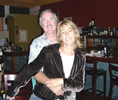 Gary and Connie at Vino Mercato