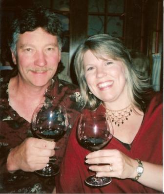 Kevin and Wendy dining out in Eugene