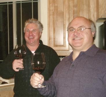 Randy and Lance at a gathering