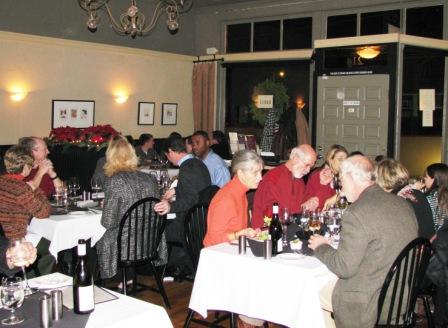 Saturday night patrons