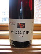 Scott Paul's "Audrey" Pinot Noir