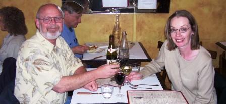 In love at Bistro Du Coin.