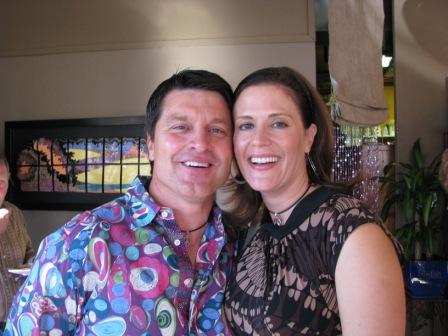 Stephanie celebrates her birthday 60's style....