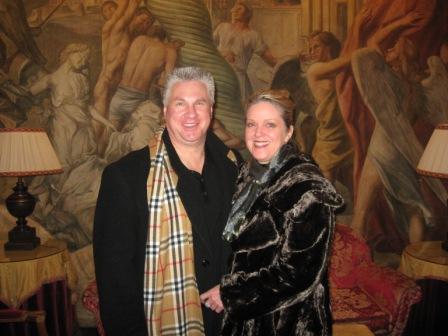 Randy and Peggy get ready for a night out in Rome