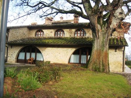 The group villa "Borgo al Cerro" in Tuscany