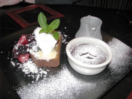 Warm Gingerbread and Ooey Gooey for dessert!