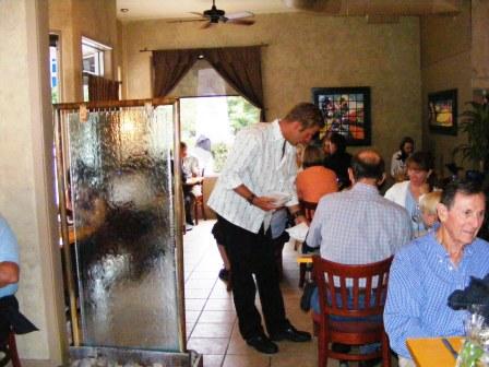 A busy night at Bluefish Bistro