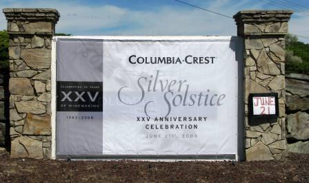 Columbia Crest celebrated their 25th Anniversary June 21, 2008