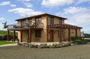 Va Piano Vineyard's tasting room