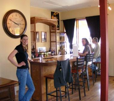 Emily Pelletier stands by her wine bar