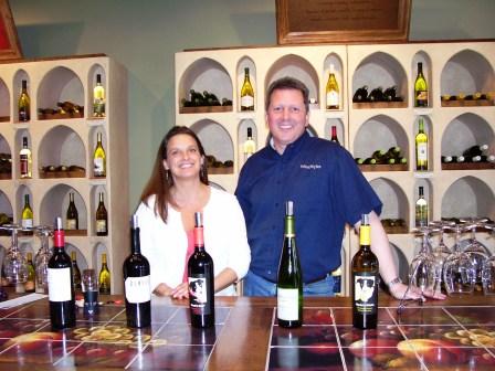 Staff member Cheryl with Luis Soto