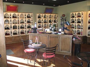 The interior at Wine Styles