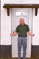 Sunday 30th November 2003 - outside my old house in Ebbw Vale, South Wales