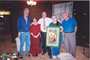 Thursday 27th November 2003 - spending Thanksgiving with my good friends Chris & Bob in Lymm, Warrington, UK