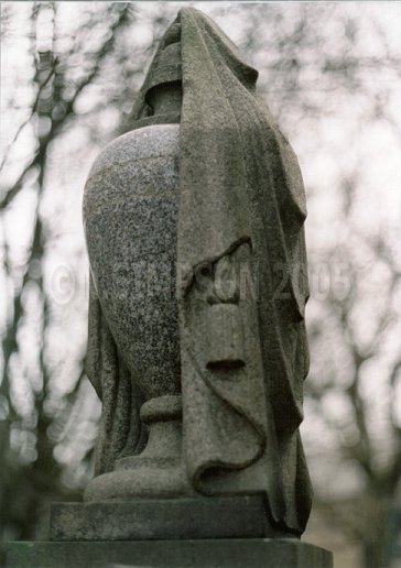 cloaked urn